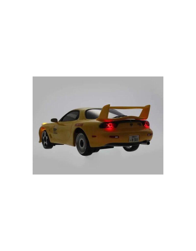 KYOSHO KYO66603A FMZ INITIAL D MAZDA RX-7 FD3S YELLOW