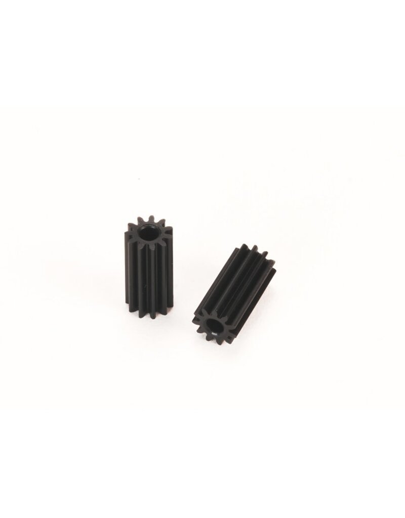 PN RACING PN MR2711 MACHINE CUT DELRIN 64P 11T LONG PINION GEAR: BLACK (2)
