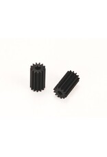 PN RACING PN MR2713 MACHINE CUT DELRIN 64P 13T LONG PINION GEAR: BLACK (2)