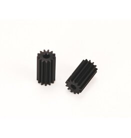 PN RACING PN MR2713 MACHINE CUT DELRIN 64P 13T LONG PINION GEAR: BLACK (2)