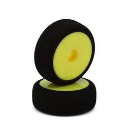 HACKFAB HFB06305Y LOSI MICRO-B FRONT FOAM TIRES (YELLOW) (2)