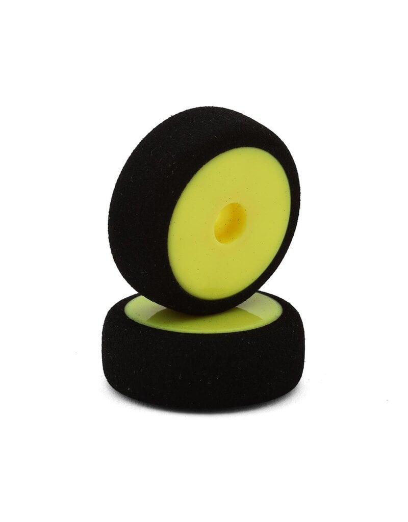 HACKFAB HFB06305Y LOSI MICRO-B FRONT FOAM TIRES (YELLOW) (2)