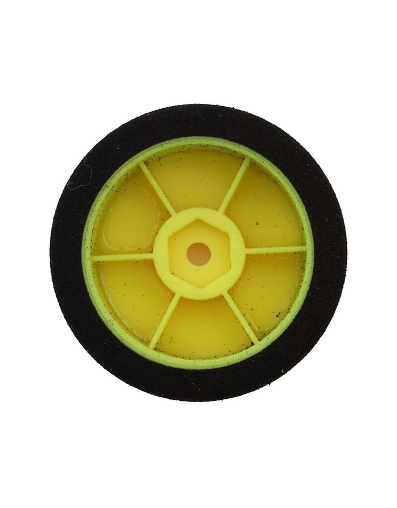 HACKFAB HFB06305Y LOSI MICRO-B FRONT FOAM TIRES (YELLOW) (2)