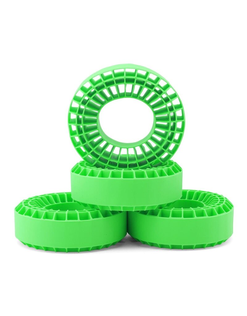 INJORA INJDGT-1906GN 1.9" 1/10 CRAWLER TIRES SILICONE RUBBER INSERTS (118-122MM) (4.75" OD) (SOFT) (4)