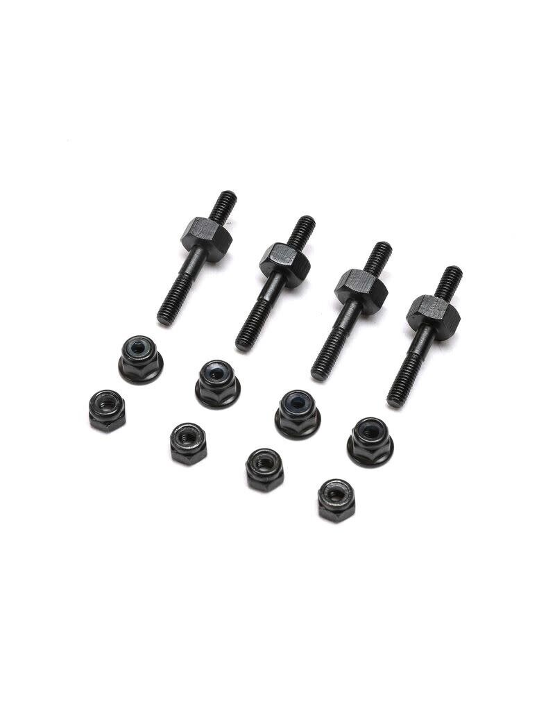 LOSI LOS243024 SHOCK STANDOFF, LINK MOUNT: LMT, TTLMT (4)