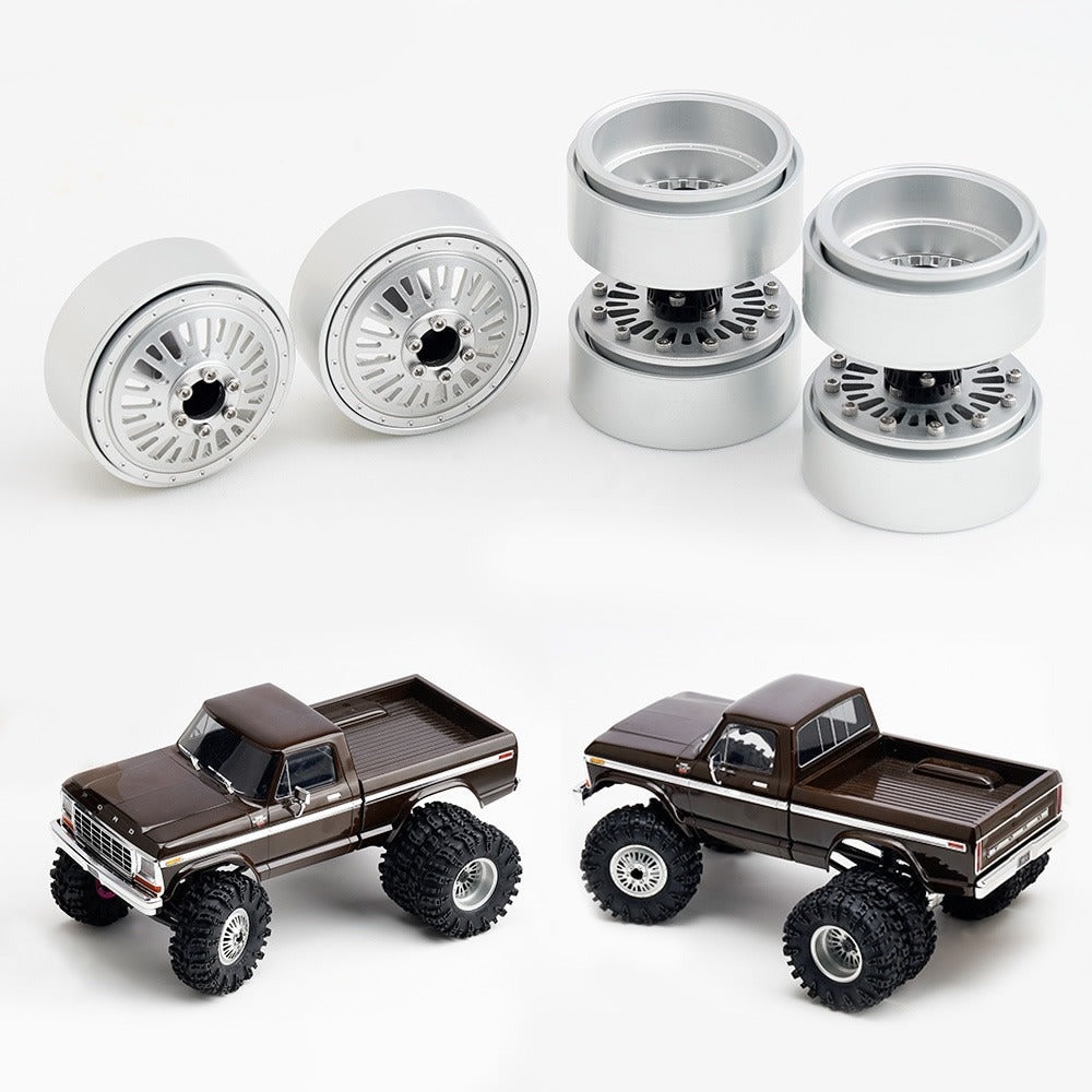 PHB7282 ALUMINUM BEADLOCK WHEELS FOR TR4-M HIGH TRAIL (4)