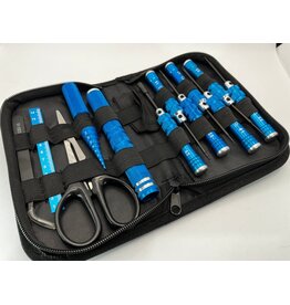 SILVER HORSE SHRC 1174901 MASTER TOOL KIT W/ POUCH: BLUE