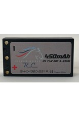 SILVER HORSE SHRC SH0831 2S LIPO 7.4V 450MAH 60C HARDCASE BATTERY: 2MM