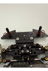 SILVER HORSE SHRC SH0717 CARBON FIBER BUMPER MOUNT KIT FOR RAD12 PIRANHA BODY