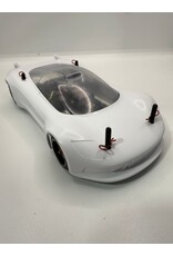 SILVER HORSE SHRC SH0717 CARBON FIBER BUMPER MOUNT KIT FOR RAD12 PIRANHA BODY