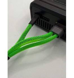 SILVER HORSE SHRC SH0831-G QUICK DRAW BULLET CABLE 35CM: GREEN