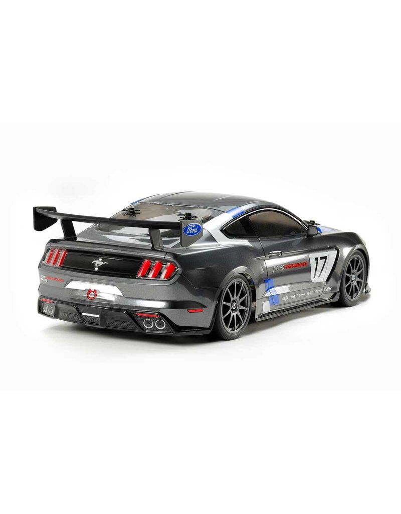 TAMIYA TAM58664-60A 1/10 RC FORD MUSTANG GT4 RACE CAR KIT, W/ TT-02 CHASSIS
