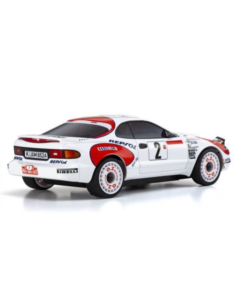 KYOSHO KYOMZP481CS ASC MA-020 TOYOTA CELICA TURBO 4WD #2 WRC 1992 CARLOS SAINZ