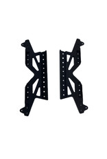 STUPID RC STP1900BK F-450 LIFT KIT SIDE STEPS FRONT SKID SIDE STEPS BLACK