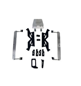 STUPID RC STP1900BK F-450 LIFT KIT SIDE STEPS FRONT SKID SIDE STEPS BLACK