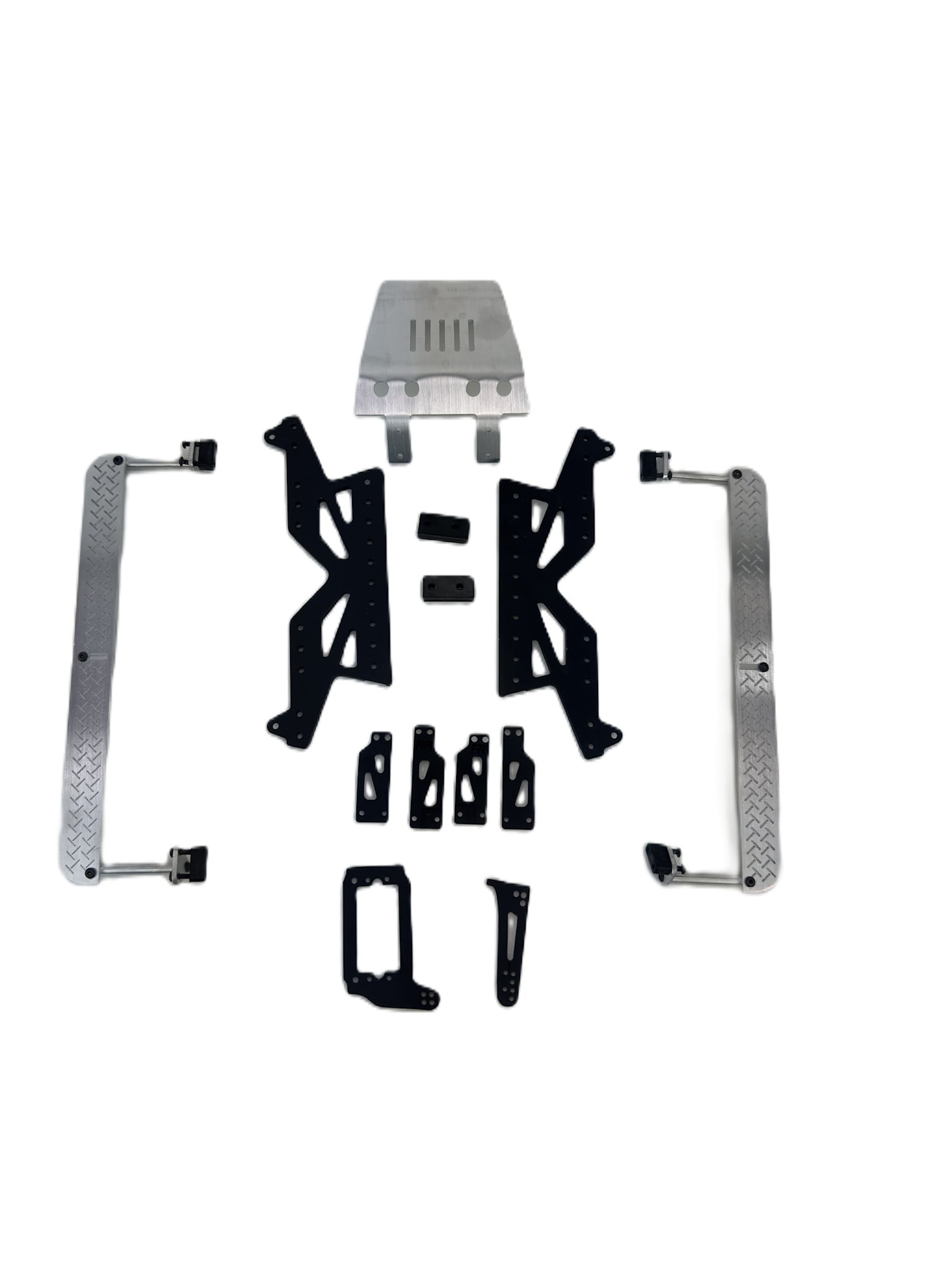 STP1900BK F-450 LIFT KIT SIDE STEPS FRONT SKID SIDE STEPS BLACK