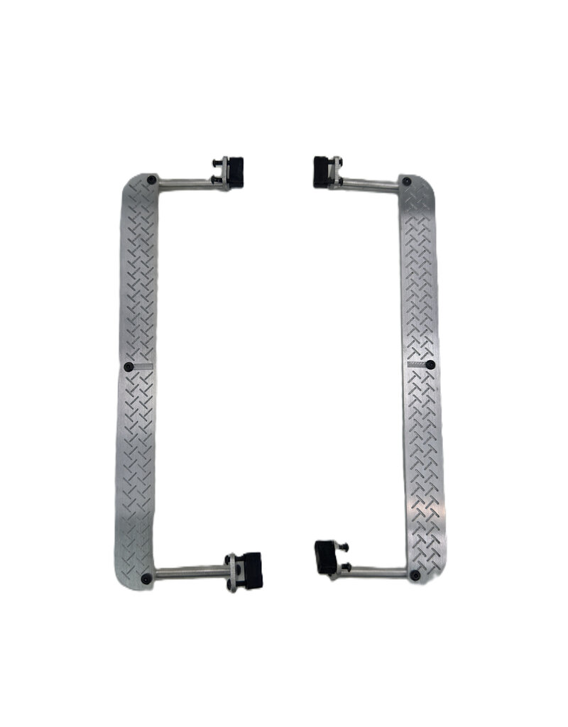 STUPID RC STP1900BK F-450 LIFT KIT SIDE STEPS FRONT SKID SIDE STEPS BLACK