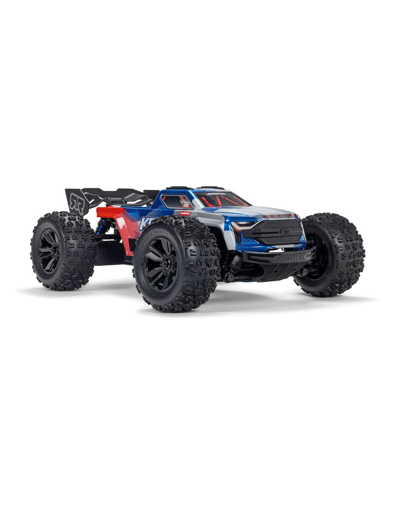 ARRMA ***PRE-ORDER*** ARA2508ST1  1/16 MINI KRATON 3S DSC 4X4 RTR BRUSHLESS SPEED TRUCK (3S BATTERY & CHARGER INCLUDED) , RED/BLUE