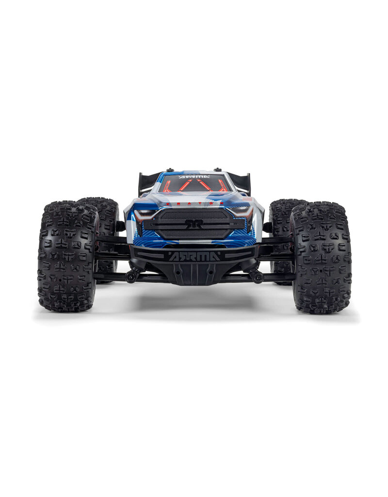 ARRMA ***PRE-ORDER*** ARA2508ST1  1/16 MINI KRATON 3S DSC 4X4 RTR BRUSHLESS SPEED TRUCK (3S BATTERY & CHARGER INCLUDED) , RED/BLUE