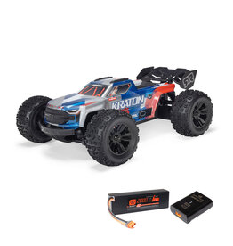 ARRMA ***PRE-ORDER*** ARA2508ST1  1/16 MINI KRATON 3S DSC 4X4 RTR BRUSHLESS SPEED TRUCK (3S BATTERY & CHARGER INCLUDED) , RED/BLUE