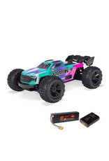 ARRMA ***PRE-ORDER*** ARA2508ST2 1/16 MINI KRATON 3S DSC 4X4 RTR BRUSHLESS SPEED TRUCK (3S BATTERY & CHARGER INCLUDED) , TEAL/PINK