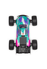 ARRMA ARA2508ST2 1/16 MINI KRATON 3S DSC 4X4 RTR BRUSHLESS SPEED TRUCK (3S BATTERY & CHARGER INCLUDED) , TEAL/PINK