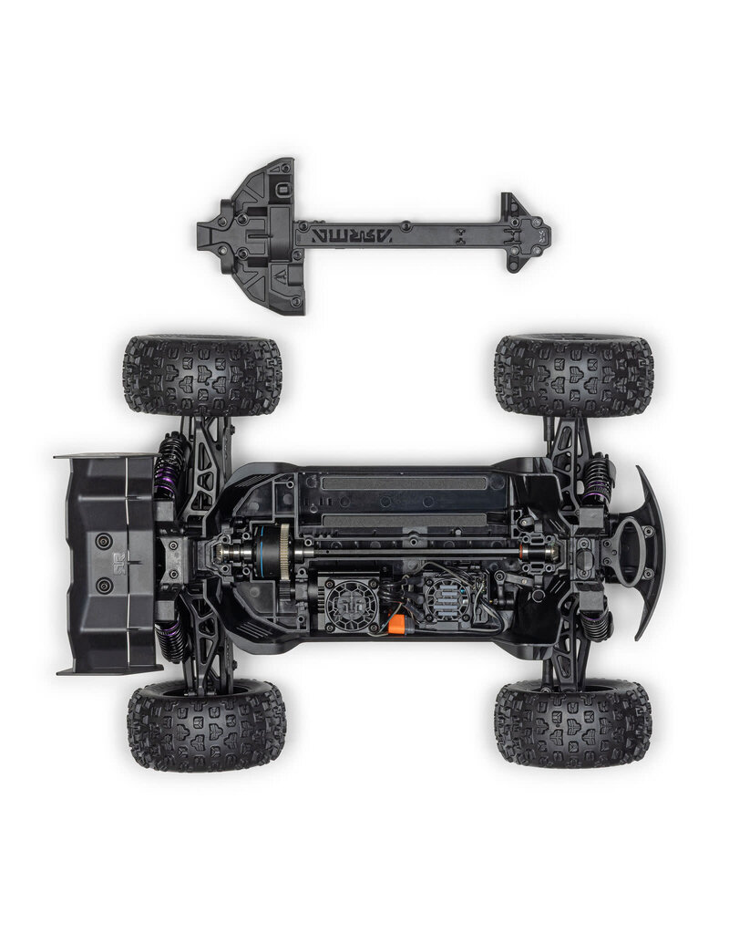 ARRMA ARA2508ST2 1/16 MINI KRATON 3S DSC 4X4 RTR BRUSHLESS SPEED TRUCK (3S BATTERY & CHARGER INCLUDED) , TEAL/PINK