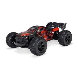 ARRMA ARA2508T1 1/16 MINI KRATON 3S DSC 4X4 RTR BRUSHLESS SPEED TRUCK , BLACK/RED
