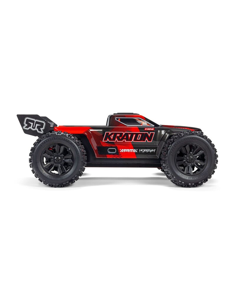 ARRMA ***PRE-ORDER*** ARA2508T1 1/16 MINI KRATON 3S DSC 4X4 RTR BRUSHLESS SPEED TRUCK , BLACK/RED