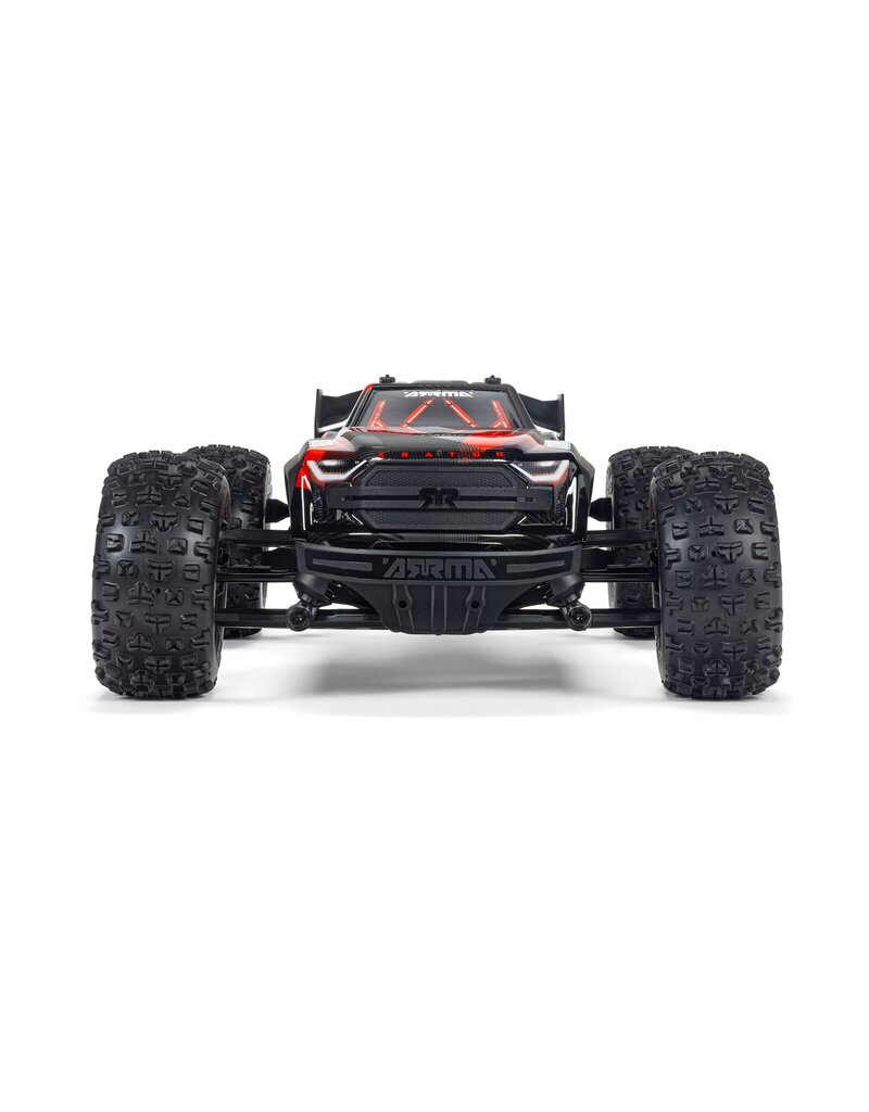 ARRMA ARA2508T1 1/16 MINI KRATON 3S DSC 4X4 RTR BRUSHLESS SPEED TRUCK , BLACK/RED