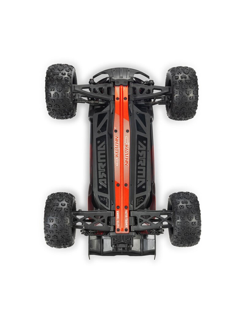ARRMA ARA2508T1 1/16 MINI KRATON 3S DSC 4X4 RTR BRUSHLESS SPEED TRUCK , BLACK/RED