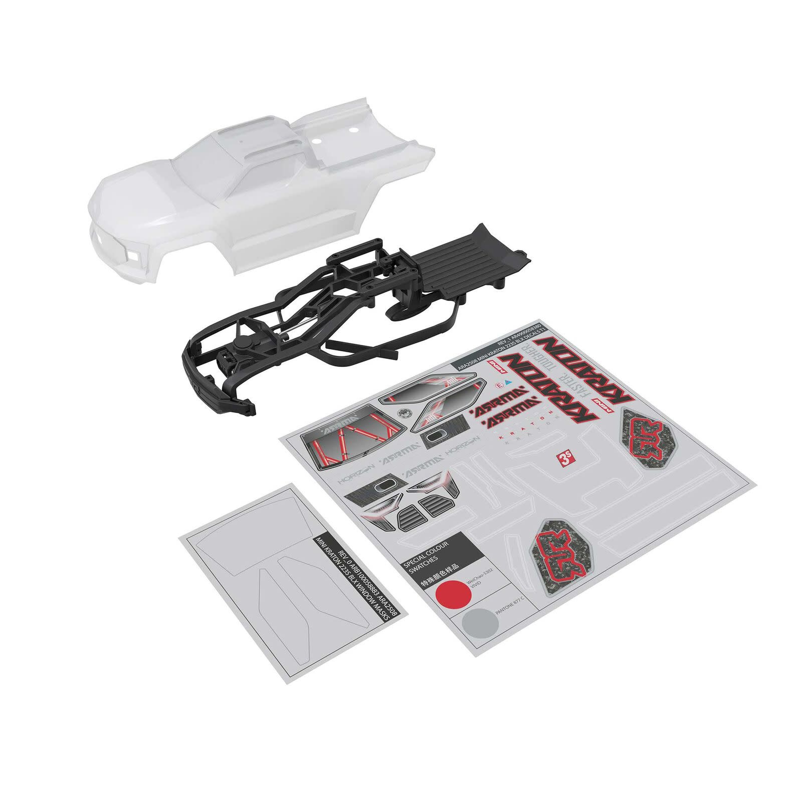 ARA-2651 MINI KRATON BODY CLEAR