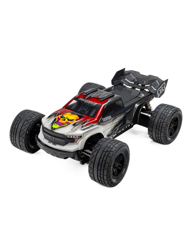 PROLINE RACING ***PRE-ORDER*** PRO1034510 MENACE F/R STREET TIRES MOUNTED 12MM BLACK SPLIT SIX FOR ARRMA MINI KRATON