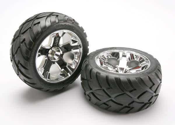5576R - All-Star Chrome Wheels / Anaconda® Tires