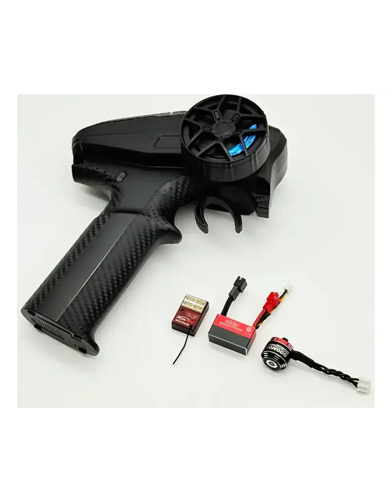FURITEK FTK-FUR-2739 AXIAL SCX30 NANOMODO 2026 COMPLETE BRUSHLESS CONTROL SYSTEM W/NANO KOMODO MOTOR & GRIPOR V2 TRANSMITTER