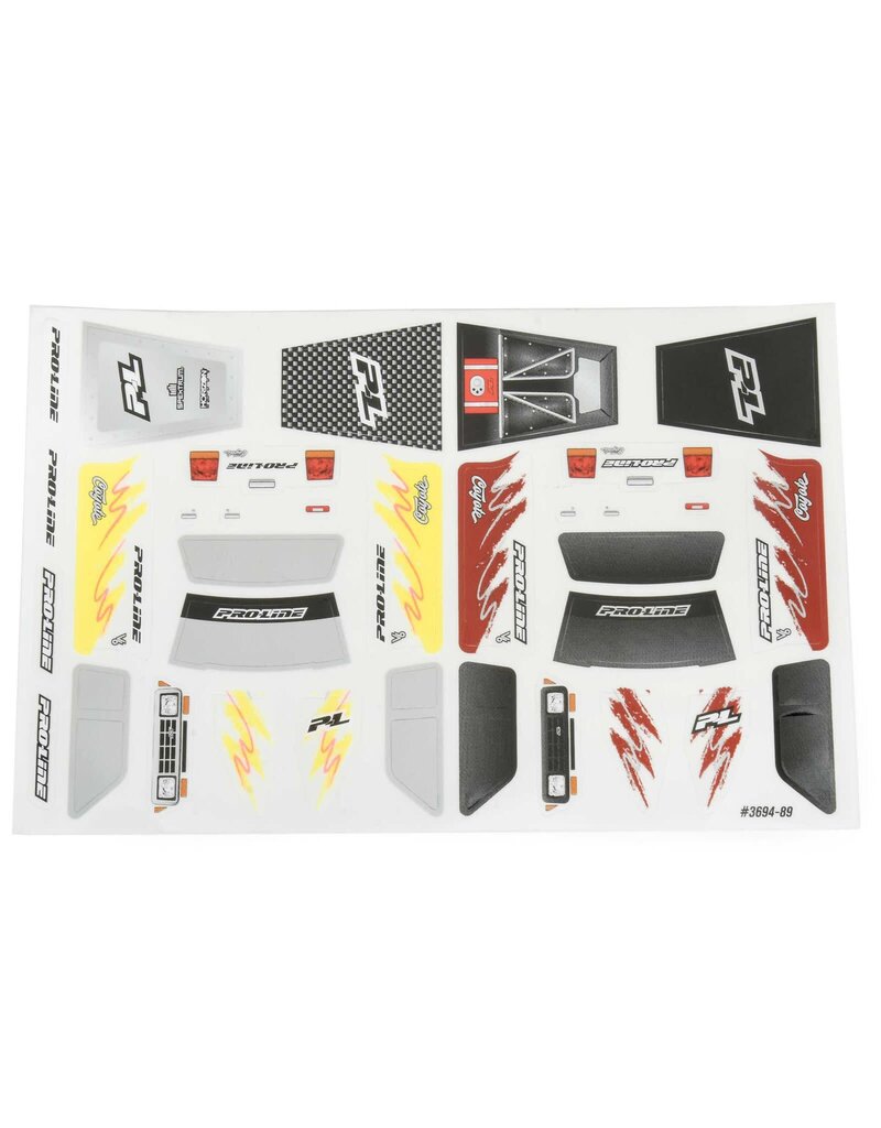 PROLINE RACING PRO369417 PRE-CUT COYOTE HIGH PERFORMANCE CLEAR BODY FOR AXIAL SCX30