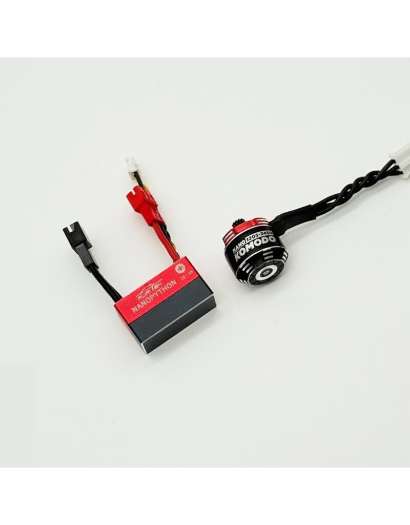 FURITEK FTK-FUR-2742 REDCAT ASCENT-32 NANOMODO 2026 COMPLETE BRUSHLESS CONTROL SYSTEM W/NANO KOMODO MOTOR & GRIPOR V2 TRANSMITTER