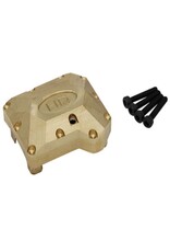 HOT RACING HRATRXF12CH01 70G BRASS HEAVY METAL AXLE DIFFERENTIAL COVER FOR TRAXXAS TRX-4