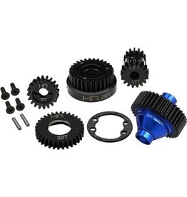 HOT RACING HRASJT1000XF06 TWO SPEED GEAR SET FOR TRAXXAD JATO