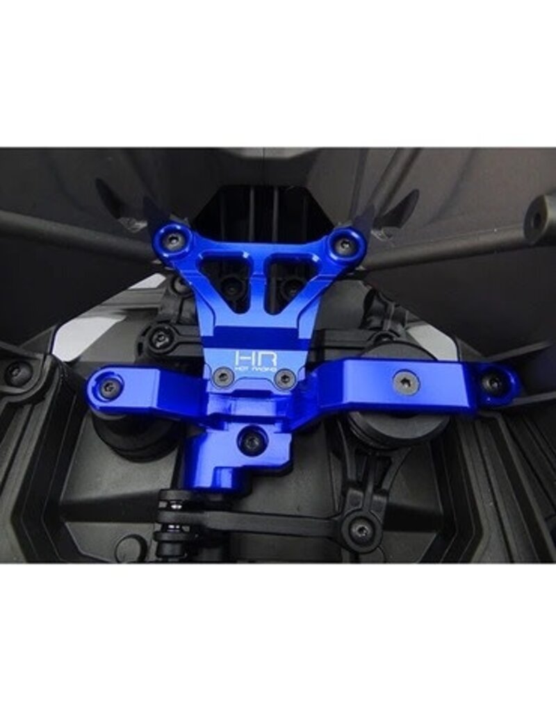 HOT RACING HRAXMX12M06 ALUMINUM FRONT STEERING BRACE FOR TRAXXAS X-MAXX