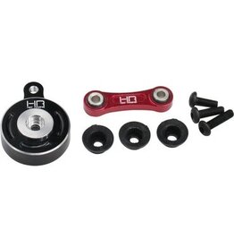 HOT RACING HRAATF48SH02 FIXED LINK STEERING SERVO SAVER FOR ARRMA 1/10 4X4