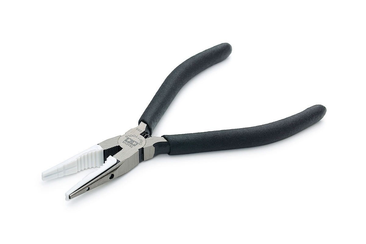 TAM74166 NON-SCRATCH LONG NOSE PLIERS II W/JAW GRIPS