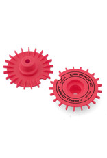 DS RACING DSC-AD-BFP-BF FLAT AERO DRIFT WHEEL COVER (FLUE PINK) (2) (DRIFT ELEMENT WHEELS)