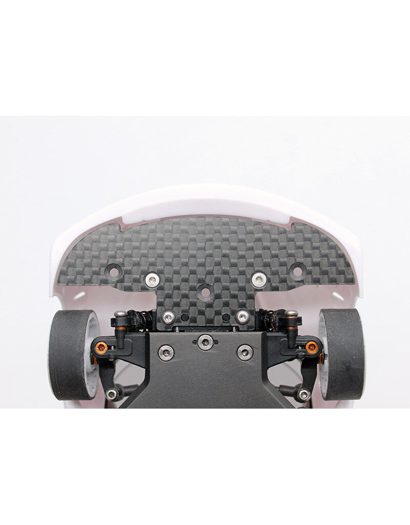 REFLEX RACING REF RX556 KYOSHO 720S CARBON FIBER BUMPER AND CLIP SET