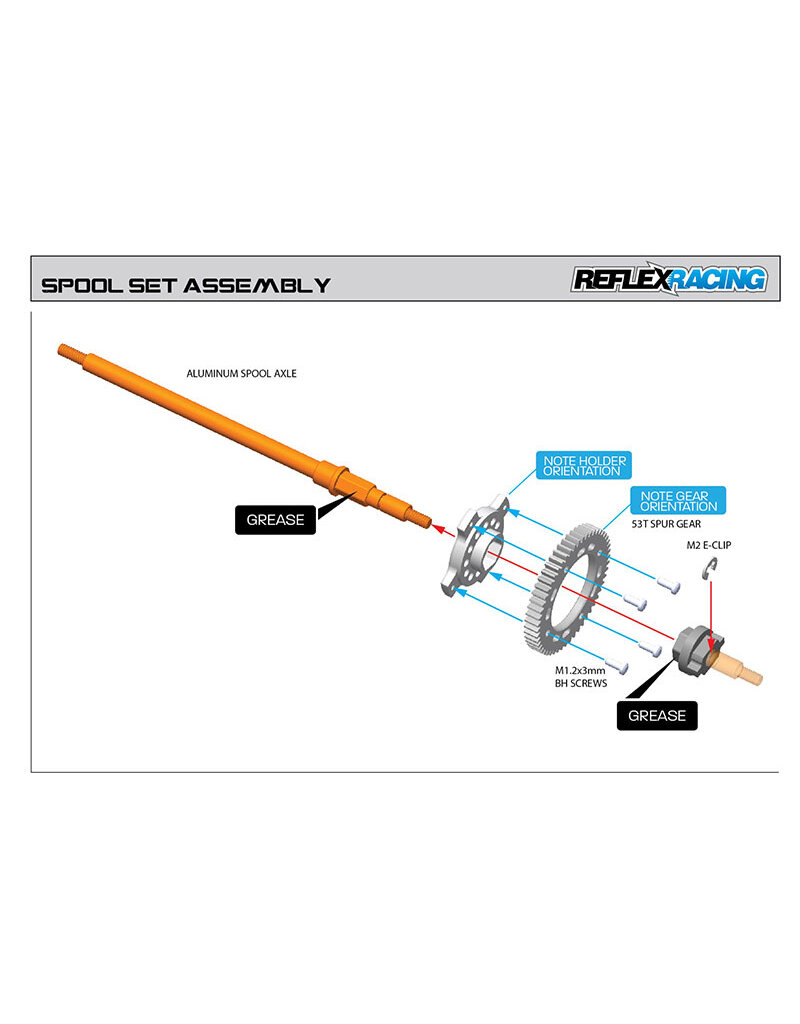 REFLEX RACING REF RX558 2WD SOLID AXLE