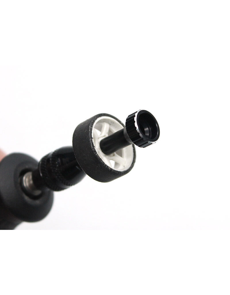 REFLEX RACING REF RX611 1/28 SCALE UNIVERSAL TIRE ARBOR FOR ROTARY TOOL