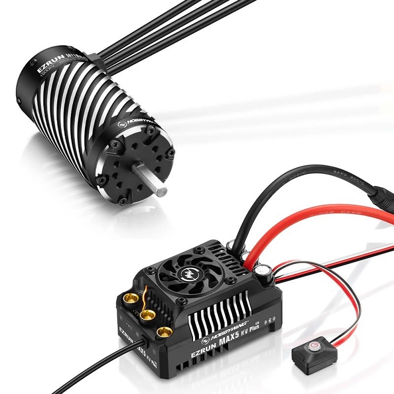 HWI38010612 EZRUN MAX5 HV PLUS G2 ESC + 56118SL 1600KV G2 MOTOR COMBO