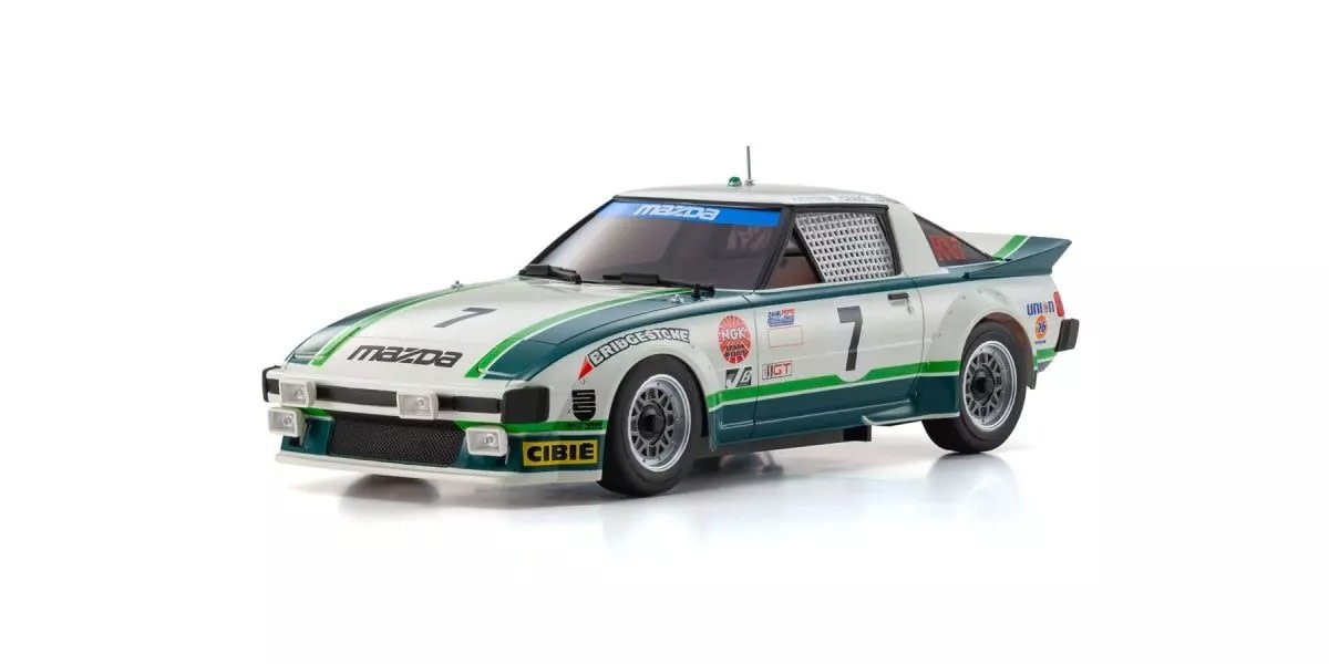 KYOMZP161GR ASC MR-04-RM MAZDA SAVANNA RX-7 SA22C 1979 DAYTONA GTU CLASS WINNER #7