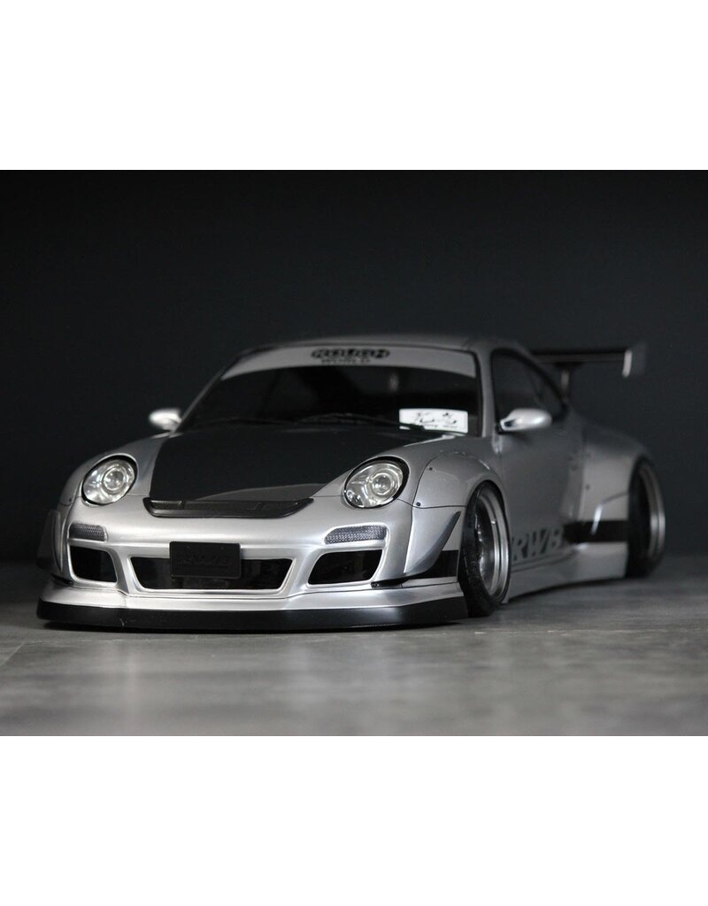 PANDORA RC PAB-3214 1/10 RWB/RAUH-WELT BEGRIFF 997 DRIFT BODY SET (LIMITED EDITION) (CLEAR) (257-260MM)