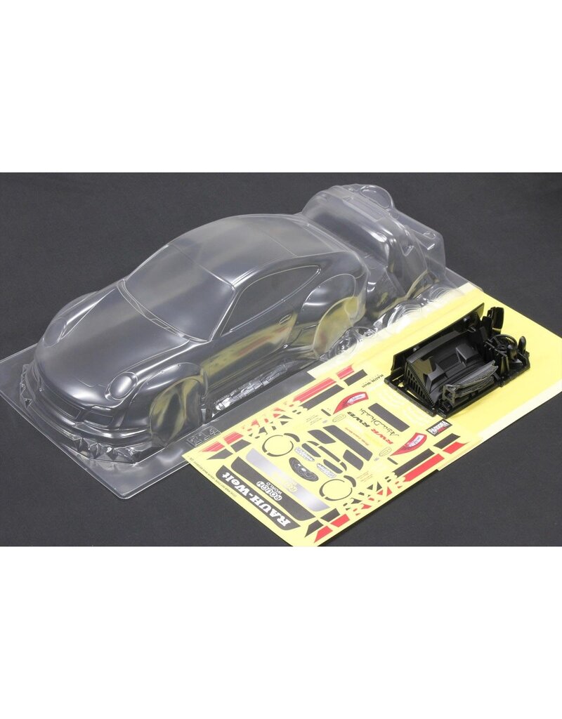 PANDORA RC PAB-3214 1/10 RWB/RAUH-WELT BEGRIFF 997 DRIFT BODY SET (LIMITED EDITION) (CLEAR) (257-260MM)